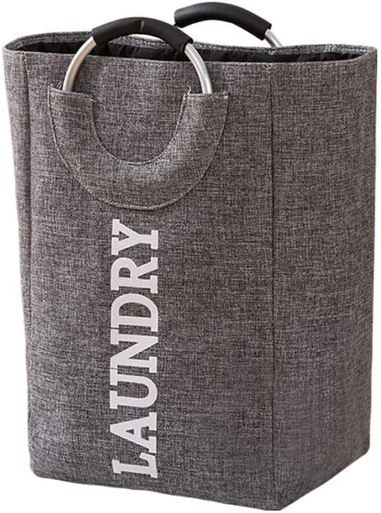 Laundry Baskets, Folding Laundry Basket with Handle, Portable 40 Liter Capacity