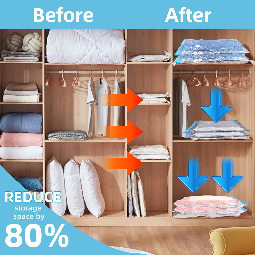 Space Saver Vacuum Storage Bag With Pump (Manual)