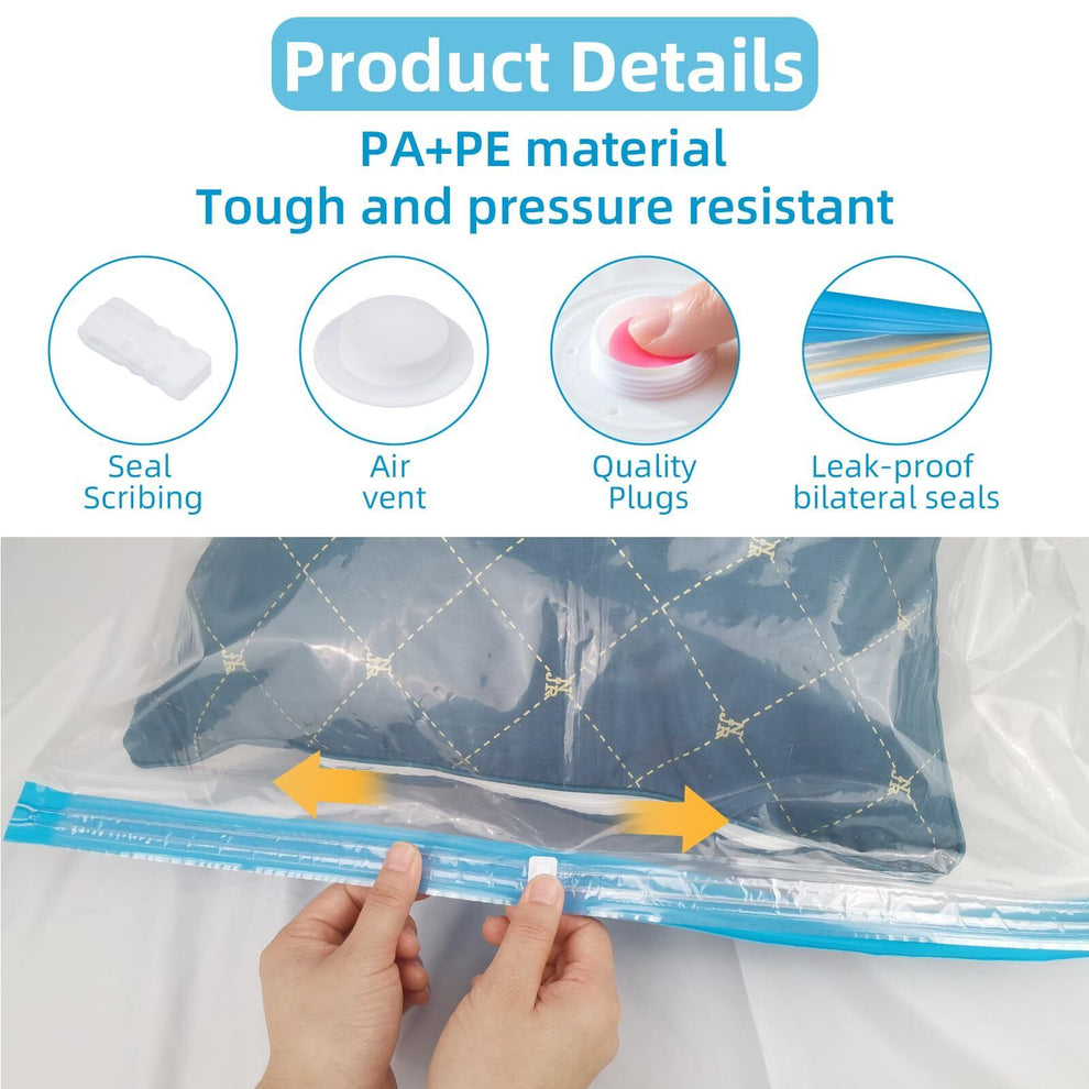 Space Saver Vacuum Storage Bag With Pump (Manual)