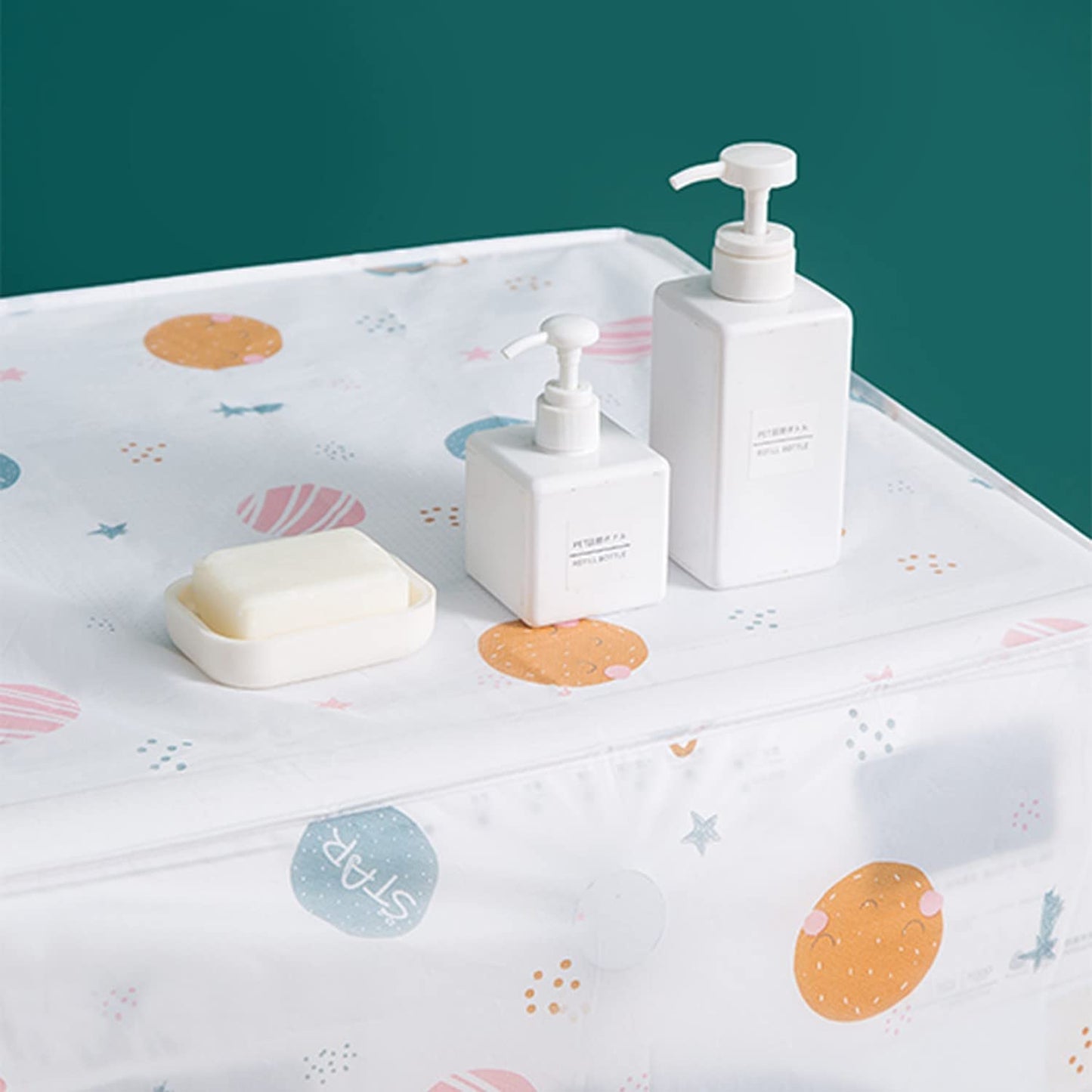 Twin Tub Washing Machine Cover Randomly Design