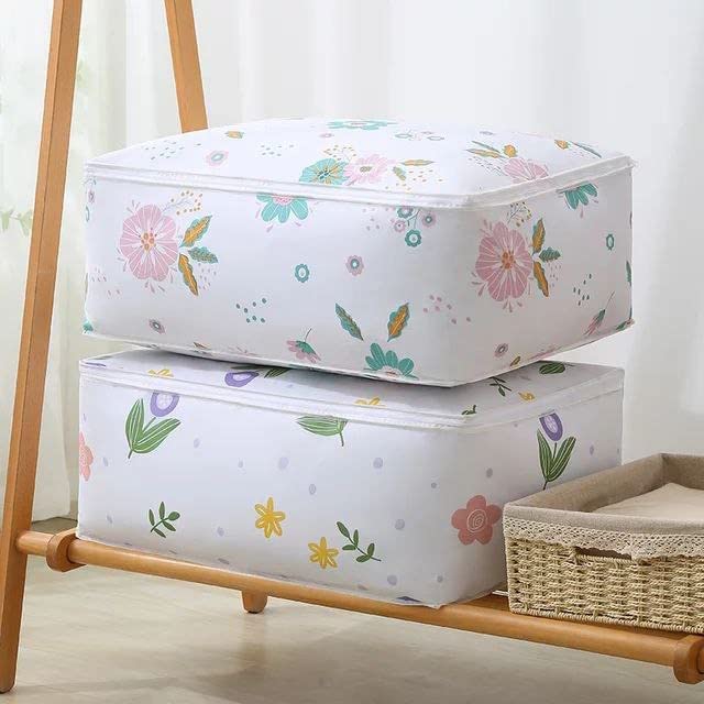 Blanket Storage Bag | Under-Bed Quilt Clothes Storage Bag