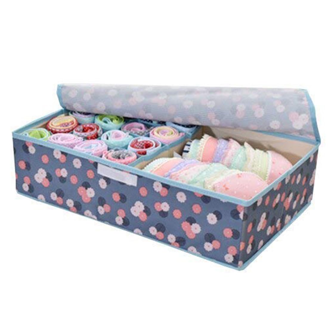 Styleys 16+1 Drawer Organizer Innerwear Storage Box Wardrobe Organizer For Clothes