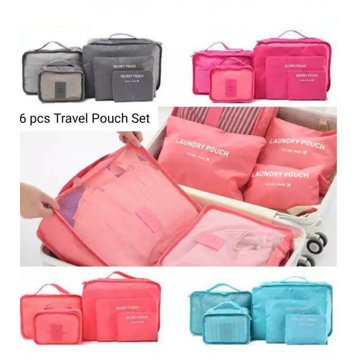 6 PCS Travel Storage Bag Set for Clothes