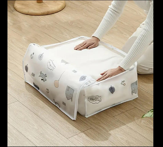 Quilt Clothes Storage Bag Folding Duvet Blanket Sorting Bags Dust-Proof Closet Under-Bed Storage Big Moisture Proof Organizer