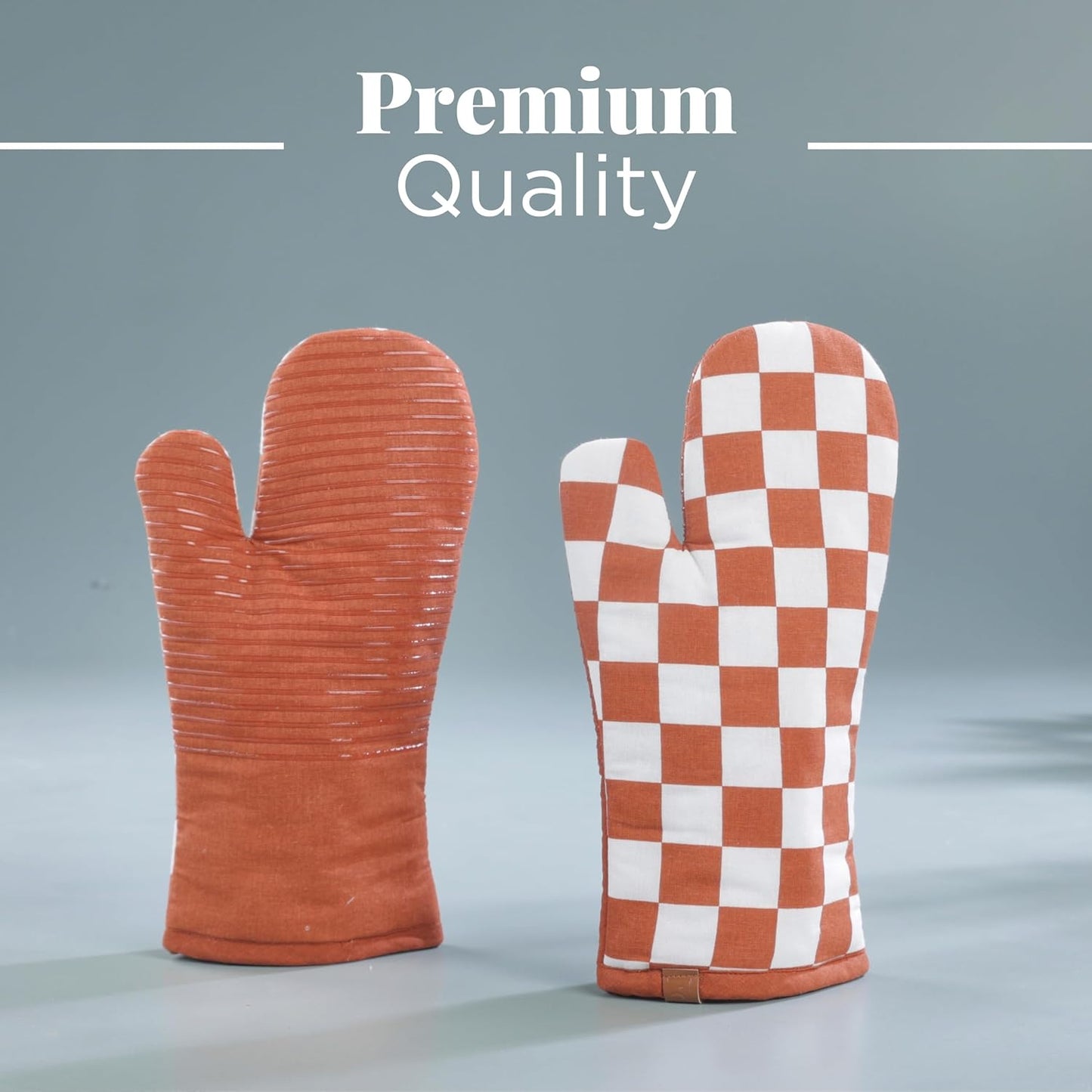 Oven Mitts Heat Resistant 12"x 5.5" or Silicone Oven Mitts,