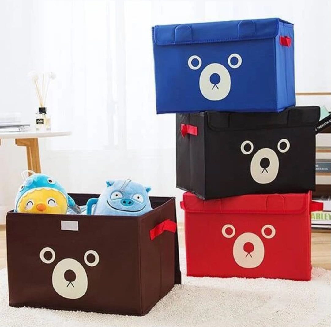 Foldable Panda Storage Box (100 GSM) Pack Of 2