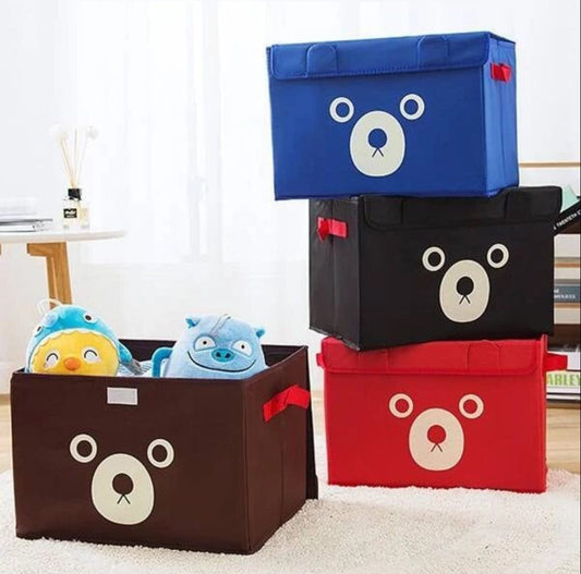 Foldable Panda Storage Box (100 GSM) Pack Of 4