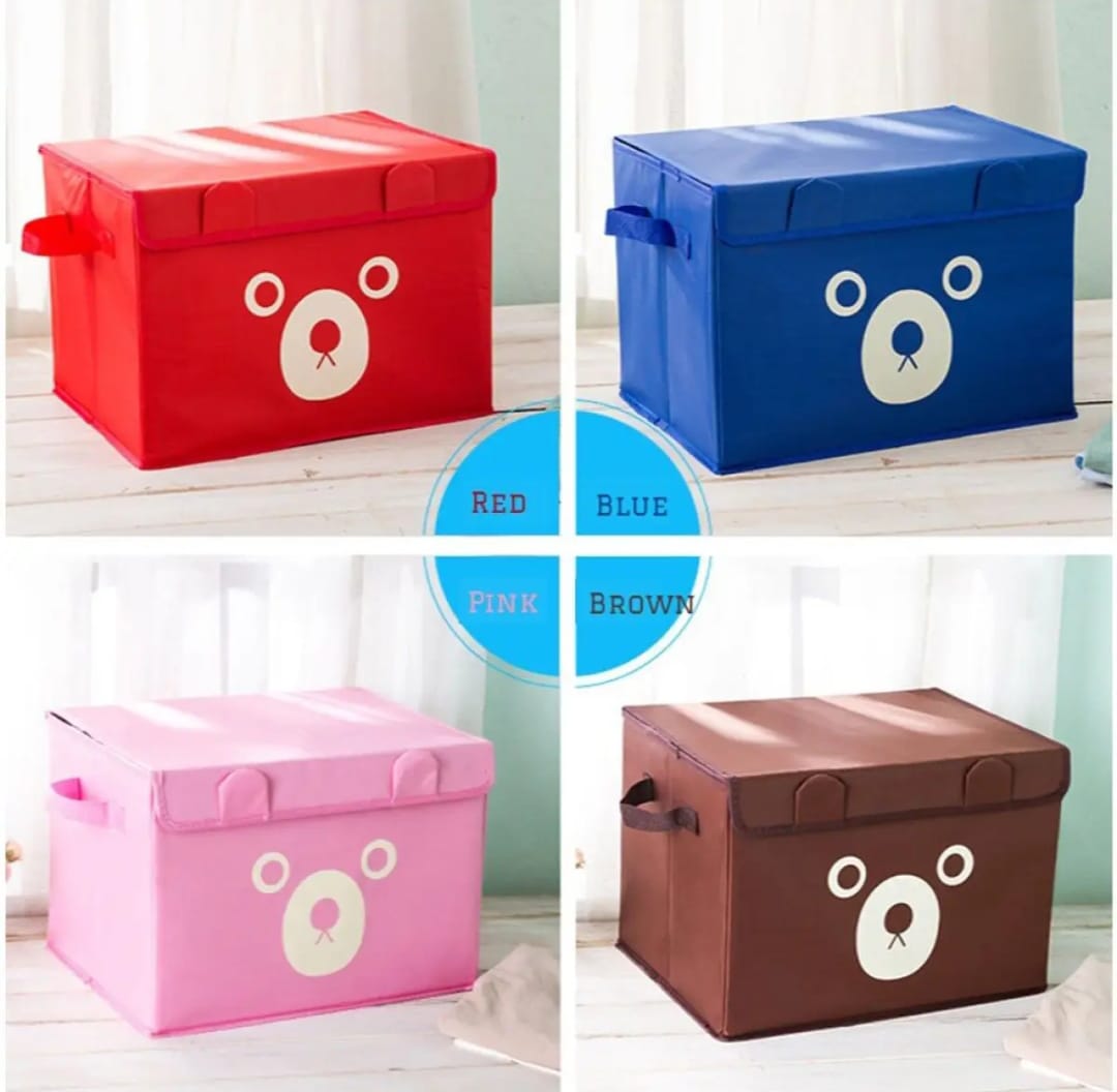 Foldable Panda Storage Box (100 GSM) Pack Of 2