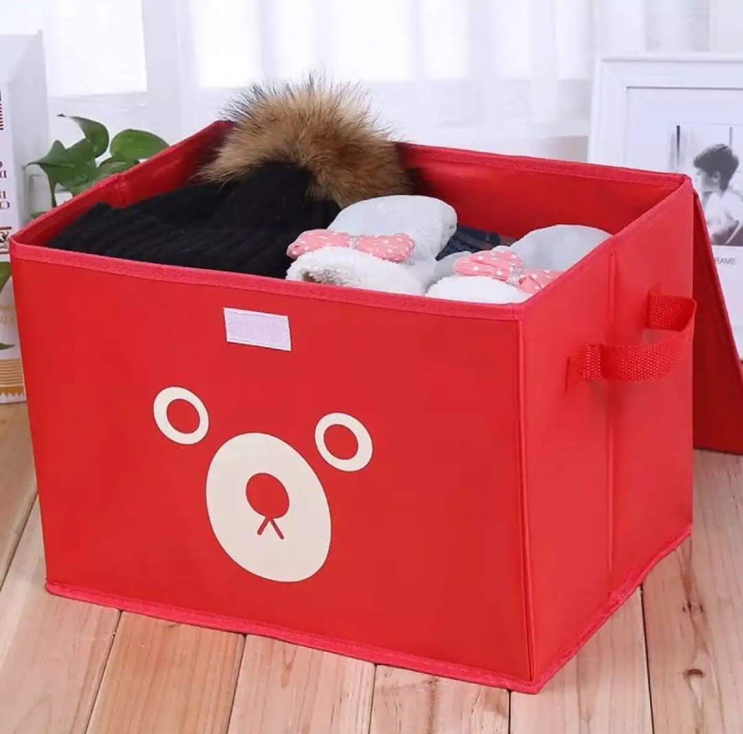 Foldable Panda Storage Box (100 GSM) Pack Of 2