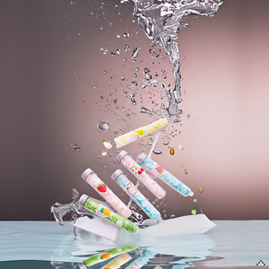 (Pack Of 2) Multicolor Portable Disposable Paper Soap Confetti Sheets Washing Hand Cleanser