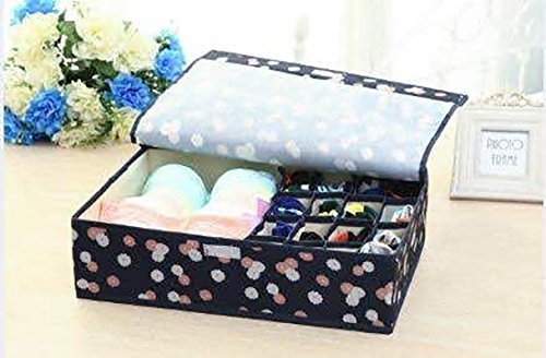 Styleys 16+1 Drawer Organizer Innerwear Storage Box Wardrobe Organizer For Clothes