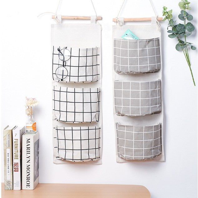 (3 Big Pockets) Organizer With For Bedroom/Bathroom/Kitchen